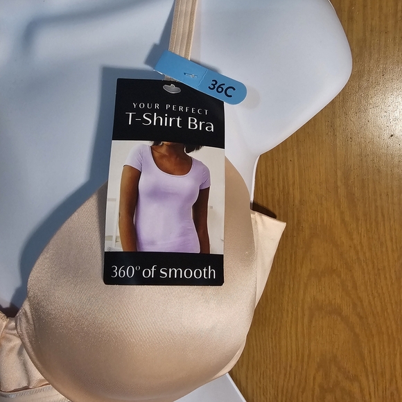 Bali Pink T-Shirt Bra with Seamless Full-Coverage Design - Picture 3 of 16